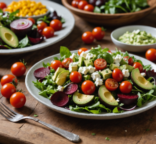 Оригинальные и вкусные рецепты салатов: вдохновение с сайта Рацион.ру